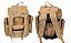 Mochila de Lona Envelhecida 16x28x50cm Ultra Forte 60lts Para Pesca, Caça, Passeio, Camping - Imagem 1