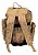 Mochila de Lona Envelhecida 16x28x50cm Ultra Forte 60lts Para Pesca, Caça, Passeio, Camping - Imagem 4