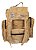 Mochila de Lona Envelhecida 16x28x50cm Ultra Forte 60lts Para Pesca, Caça, Passeio, Camping - Imagem 2
