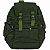 Mochila de Lona Verde Militar 1003 Ultra Forte 16x28x50cm Para Pesca, Camping, Caça, Atividades ao Ar Livre - Imagem 3