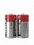 Pilha Alfacell Comum Grande 1.5V C/2un R20P/2B Cilíndrica - Imagem 2