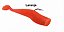 Refil Shad Maximus 28cm Vermelho Laranja atraindo predadores como Garoupa, Atum, Badejo e Olho de Boi - Imagem 3