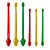 Saca Anzol 180mm MH002 G Para Pesca Desengate Rapído Cores Sortidas - Imagem 3