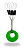 Stop de Linha LGU C/3 (0.26 A 0.40MM) Para Pesca De Praia Com Chicote Tamanho L Verde - Imagem 4