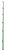 Vara Para de Pesca P/Molinete Pop Soft 12lbs em fibra de vidro tubular e maciça Cores Green Blue Tamanhos 1,80 2,10MT de Alta Qualidade - Imagem 3