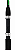 Vara Para de Pesca P/Molinete Pop Soft 12lbs em fibra de vidro tubular e maciça Cores Green Blue Tamanhos 1,80 2,10MT de Alta Qualidade - Imagem 4