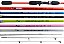 Vara de Pesca Safira C Casting 30lbs 1,65M 2 Partes Cores Sortida Para Carretilha Fibra de Vidro Maciça - Imagem 5