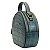 Bolsa Transversal Média Croco arredondada com detalhes em bordado Azul WJ - Imagem 3