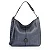 Bolsa Hobo Grande com Detalhes de Metais JW - Imagem 1
