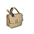 Bolsa Tranversal média Lenço + detalhe matelassê tampa - Imagem 2