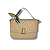 Bolsa Tranversal média Lenço + detalhe matelassê tampa - Imagem 1