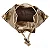 Bolsa Transversal Media com Lapela e Fivela personalizada  WJ 45963 ouro - Imagem 5