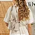 Bolsa Transversal Media com Lapela e Fivela personalizada  WJ 45963 ouro - Imagem 6