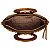 Bolsa Satchel Grande Tramada com Alças de Madeira WJ 45989 - Imagem 3