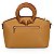 Bolsa Satchel Grande Tramada com Alças de Madeira WJ 45989 - Imagem 4