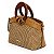 Bolsa Satchel Grande Tramada com Alças de Madeira WJ 45989 - Imagem 2