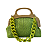Bolsa de Mão em Malha de Palha com Corrente Decorativa - Imagem 6