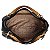 Bolsa Hobo Grande Bicolor Com Ziperes - 12-PRETO - Imagem 3