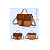 BOLSA FEMININA ESTRUTURADA VR3904 MARROM - Imagem 4