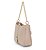 Bolsa Transversal  Media Com Lapela E Alca De Corrente NUDE - Imagem 2
