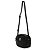 BOLSA TRANSVERSAL MEDIA EM MATELASSE PRETO - Imagem 2