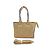 BOLSA SATCHEL BEGE - Imagem 1