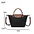 260110 BOLSA FEMININA  PRETA - Imagem 3