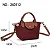 260112 BOLSA FEMININA VINHO - Imagem 3