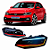 Farol Bi-Xenon Volkswagem Polo MK6 2017 até 2022 Modelo GTS Vermelho - Imagem 1
