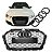 Grade Dianteira Colmeia Audi A3 Geração 8V 2013 até 2016 Modelo RS3 Black - Imagem 1
