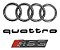 Grade Dianteria Audi A3 Geração 8V1 2017 até 2021 Modelo RS3 Silver - Imagem 5