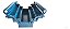 Caixa De Ferramentas Fercar 5 De Metal 20cm X 50cm X 21cm - Imagem 7