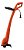 Aparador De Grama 500W 9" 230mm Black&Decker GL350 - Imagem 1