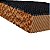PLACA EVAPORATIVA FACE PRETA135X30X15 - Imagem 1