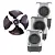 HELICE CLIMATIZADOR 400 mm POLO CLIMA /MWM/ EOS - Imagem 1