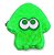 Plush Pouch Case - Bolsa Pelucia Splatoon Verde - Nintendo Switch - Imagem 1