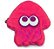 Plush Pouch Case Bolsa Pelucia Splatoon Rosa - Nintendo Switch - Imagem 1