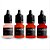 Kit Pigmentos Labial Diamond 4 Cores 5 ml - Imagem 1