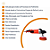 Politriz Rotativa 5" 110V 180 Graus 1.400w Red&Shine - Sigma Tools - Imagem 3