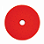 Boina Hex Espuma 5'' p/ Roto Orbital-Vermelho-Super Lustro- Sigma Tools - Imagem 1