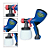 Pistola de Pintura Elétrica Bico 2MM-Caneco 1.000ML-110V - Potente - Imagem 2