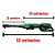 Catraca à Bateria 1/2'' 10Kg-20V Longa (2 Baterias) - Potente - Imagem 6