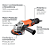 Esmerilhadeira Angular 4-1/2 920W - Black & Decker - Imagem 5