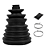 Kit Coifa Homocinética Linha Utilitária - Rotta 376 - Imagem 1