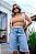 VBS-1912   BERMUDA JEANS FEMININA JORTS - Imagem 1