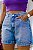 VBS-2182   BERMUDA JEANS FEMININA  MEIA COXA - Imagem 3