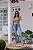 VCG-2012 CALÇA JEANS FEMININA CIGARRETE  BELLY FIT - PUSH UP - Imagem 1