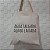 Bolsa Ecobag 100% algodão Estampa ÁGUA SALGADA ALMA LAVADA - Imagem 7