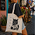 Bolsa Ecobag 100% algodão Estampa ATIREI O PAU NA DONA CHICA - Imagem 1