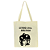 Bolsa Feminina Ecobag 100% Algodão Estampa ARRETADA Reutilizável Estilosa - Imagem 4